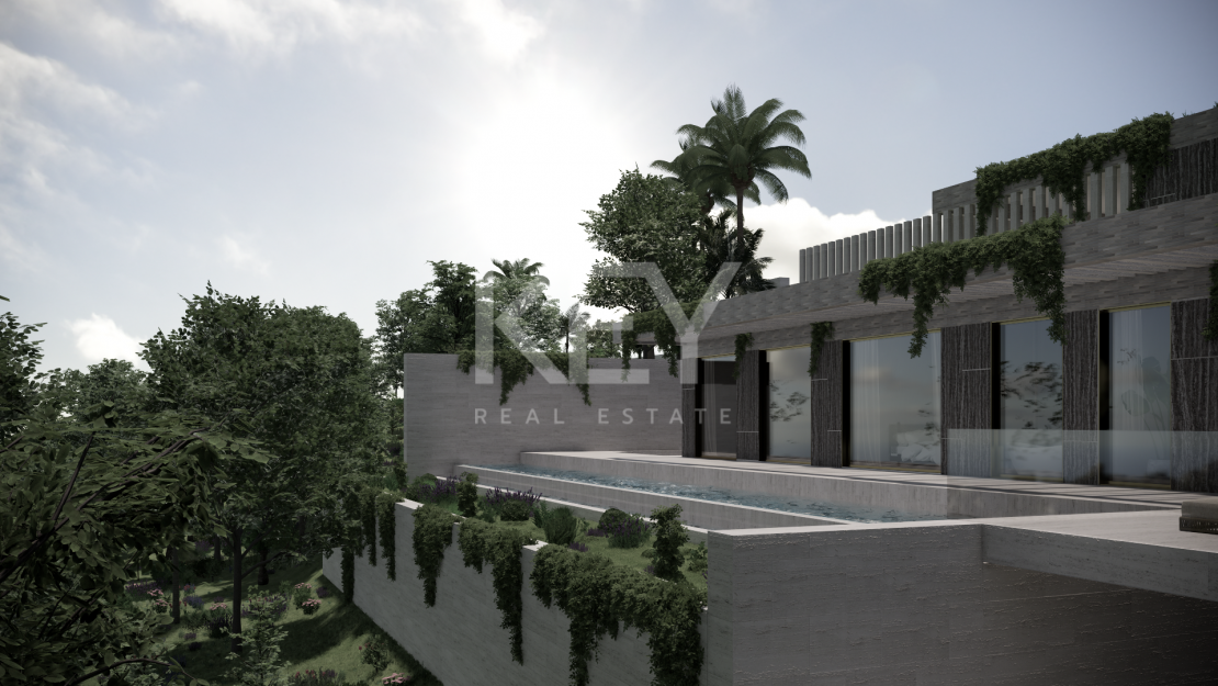 New luxury villa project with panoramic sea views in Monte Mayor, Benahavís