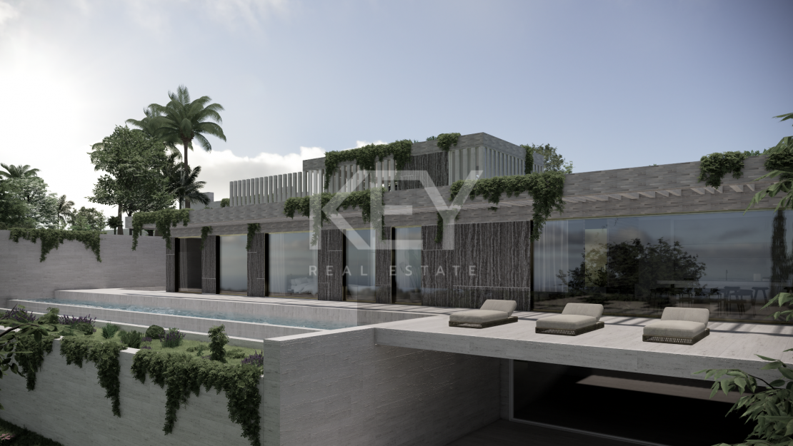 New luxury villa project with panoramic sea views in Monte Mayor, Benahavís