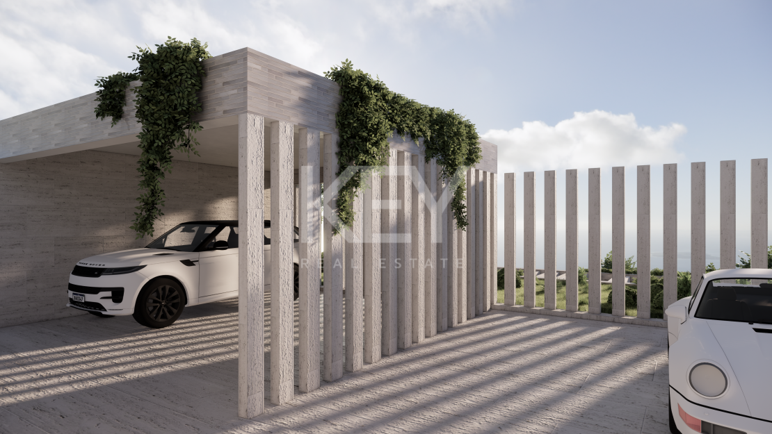 New luxury villa project with panoramic sea views in Monte Mayor, Benahavís