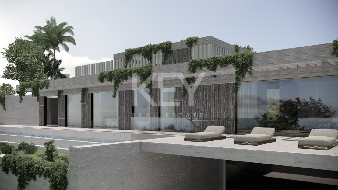 New luxury villa project with panoramic sea views in Monte Mayor, Benahavís