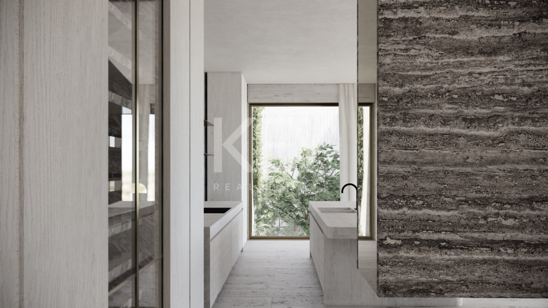 New luxury villa project with panoramic sea views in Monte Mayor, Benahavís