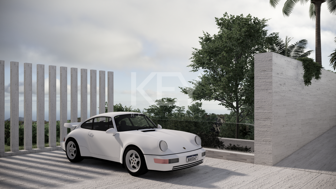 New luxury villa project with panoramic sea views in Monte Mayor, Benahavís