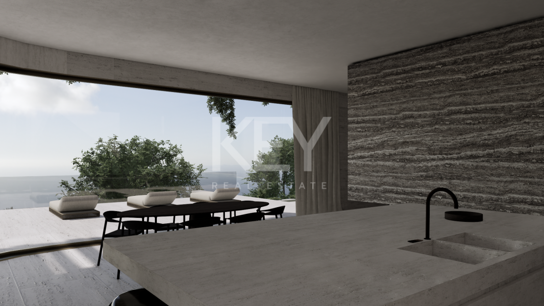 New luxury villa project with panoramic sea views in Monte Mayor, Benahavís