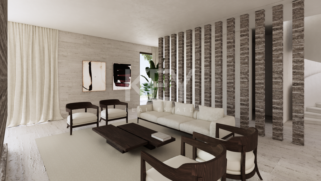 New luxury villa project with panoramic sea views in Monte Mayor, Benahavís