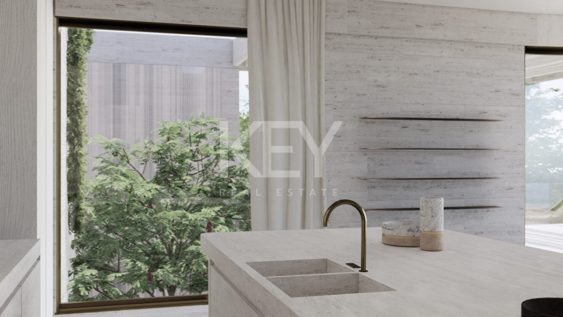 New luxury villa project with panoramic sea views in Monte Mayor, Benahavís