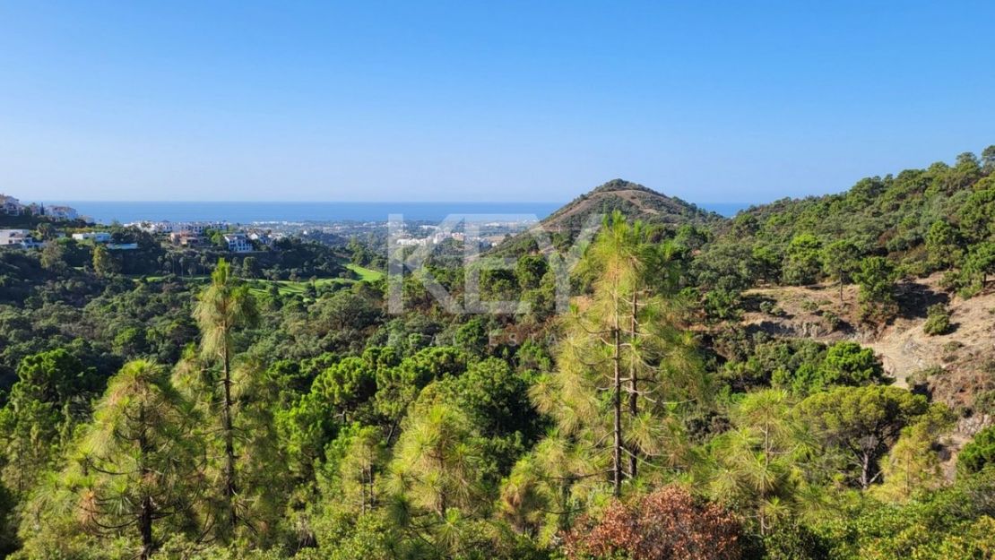 Excepcional parcela residencial con vistas panorámicas en Benahavís