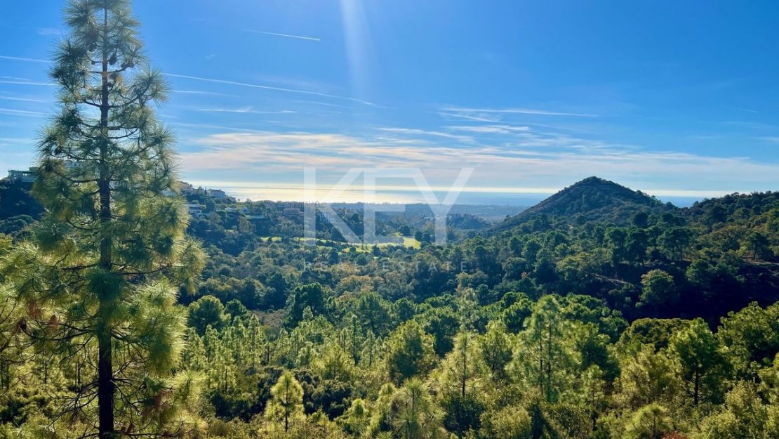 Exceptional residential plot with panoramic views in Benahavís