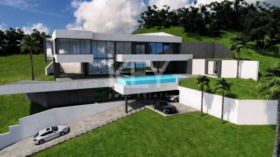 Contemporary Villa with panoramic views in Los Altos de los Monteros, Marbella East