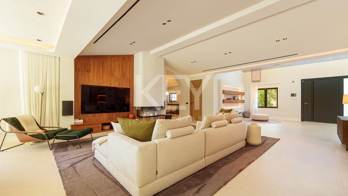 Contemporary one-level villa for sale in Marbella – Puerto Banús