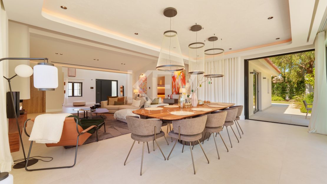 Contemporary one-level villa for sale in Marbella – Puerto Banús