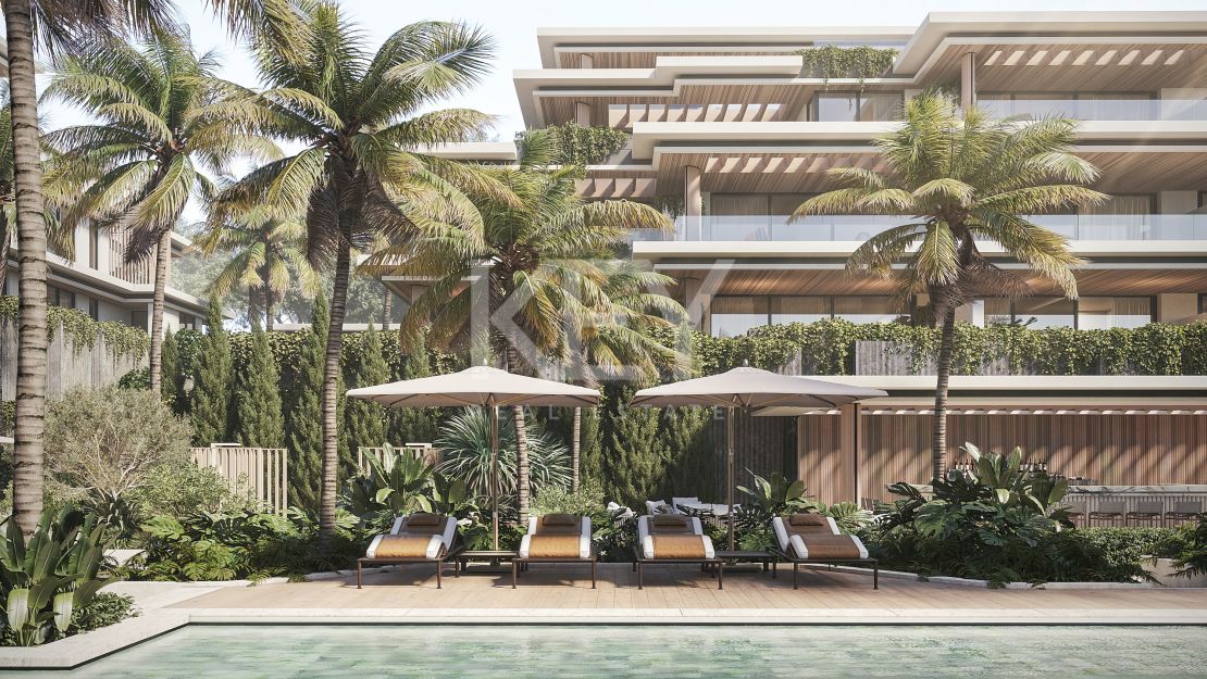 Современная трехкомнатная квартира в роскошном закрытом комплексе на Новой Золотой Миле