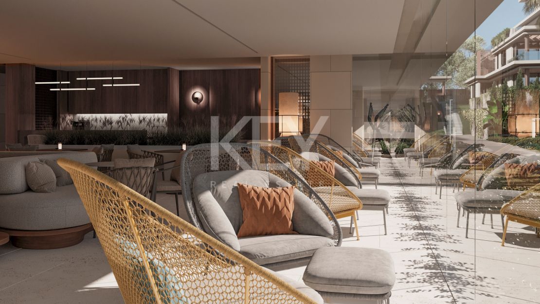 Современная трехкомнатная квартира в роскошном закрытом комплексе на Новой Золотой Миле