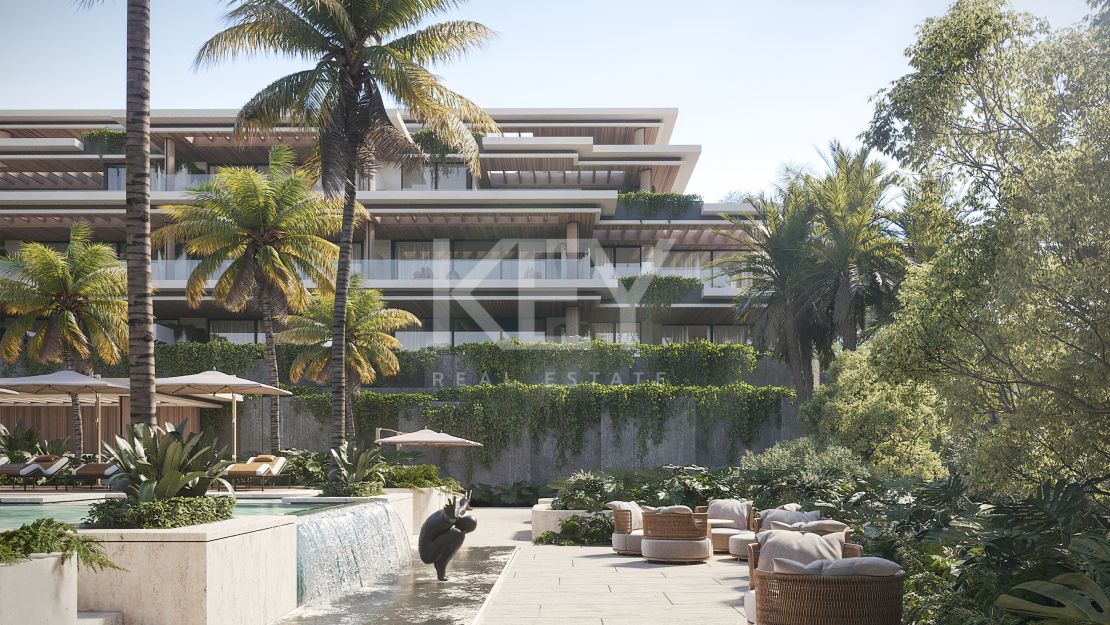 Современная трехкомнатная квартира в роскошном закрытом комплексе на Новой Золотой Миле