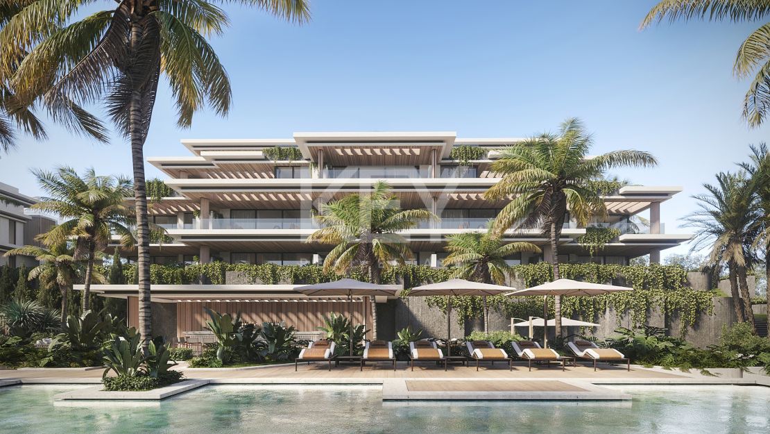 Современная трехкомнатная квартира в роскошном закрытом комплексе на Новой Золотой Миле