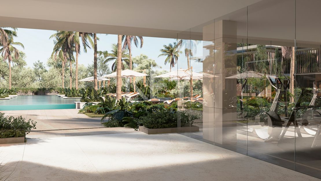 Современная трехкомнатная квартира в роскошном закрытом комплексе на Новой Золотой Миле