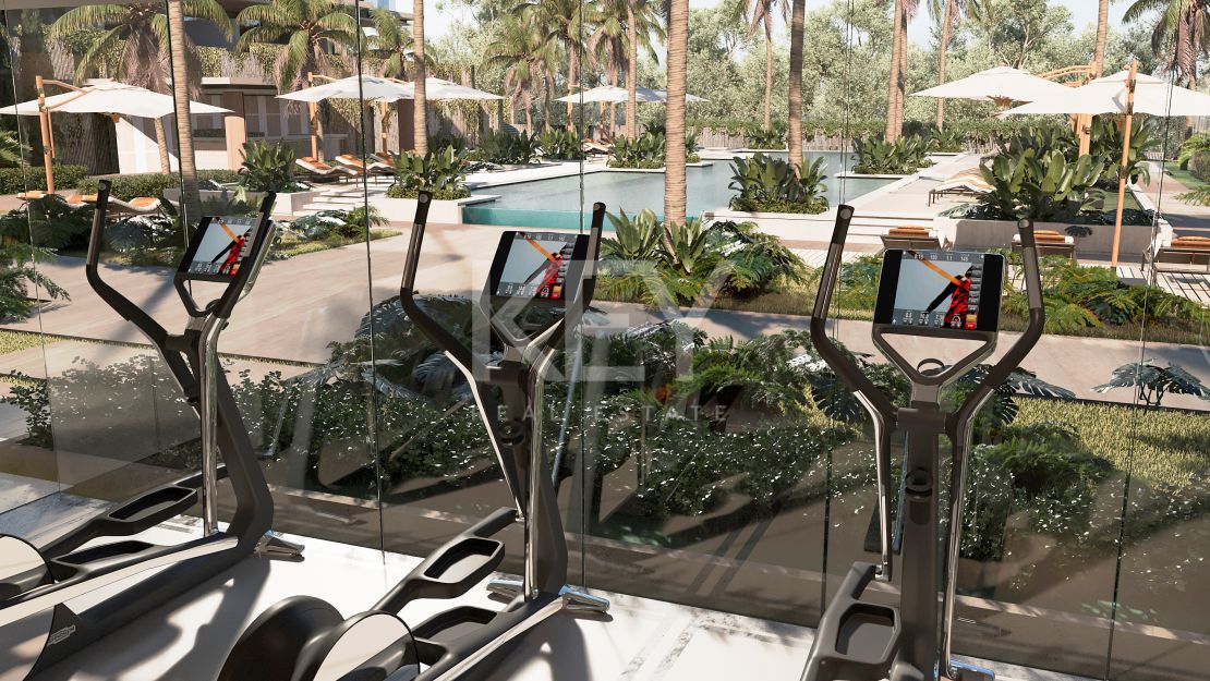 Современная трехкомнатная квартира в роскошном закрытом комплексе на Новой Золотой Миле