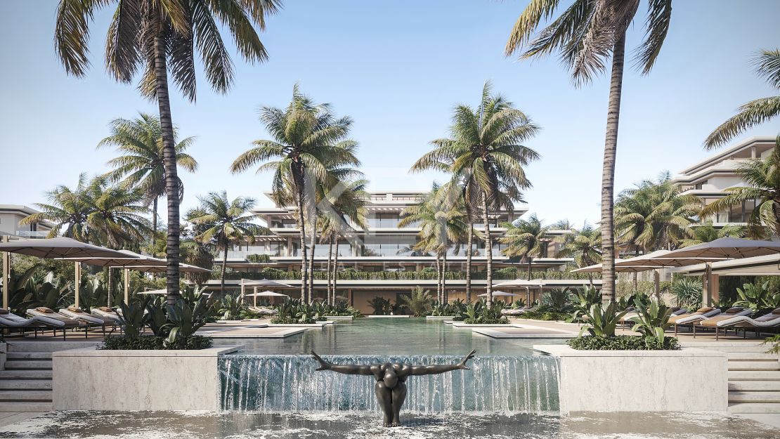 Современная трехкомнатная квартира в роскошном закрытом комплексе на Новой Золотой Миле