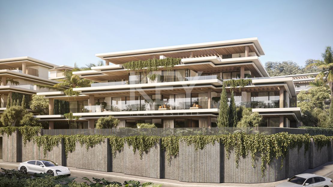 Современная трехкомнатная квартира в роскошном закрытом комплексе на Новой Золотой Миле