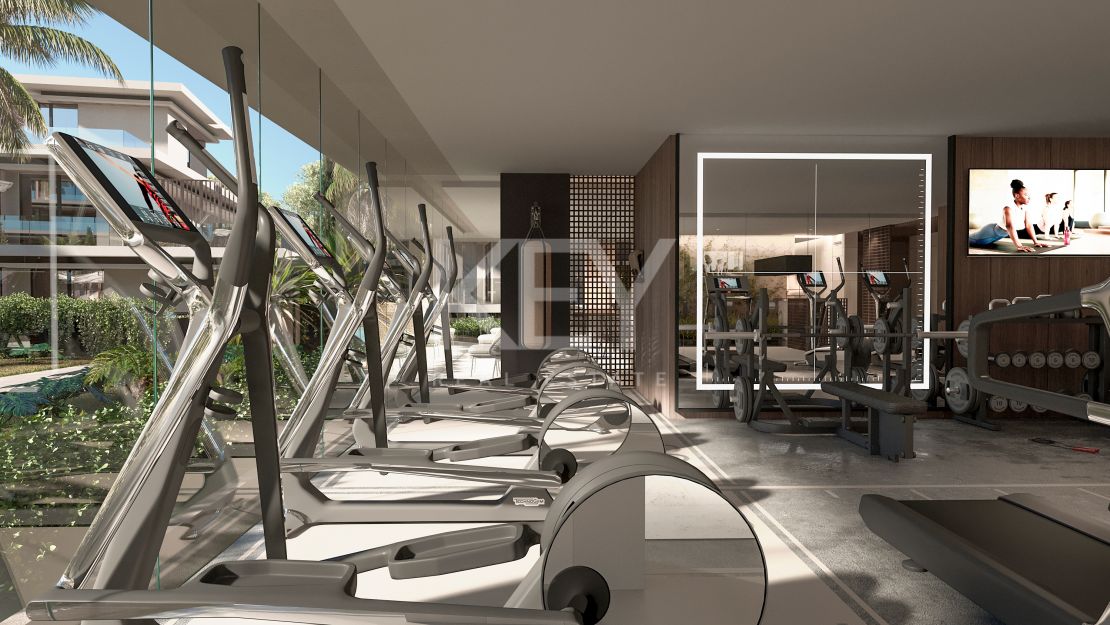 Современная трехкомнатная квартира в роскошном закрытом комплексе на Новой Золотой Миле