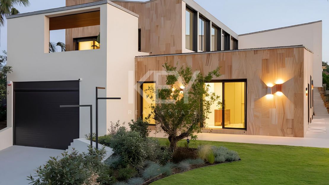 Villa moderna de 7 dormitorios con spa y gimnasio en La Zagaleta, Benahavís