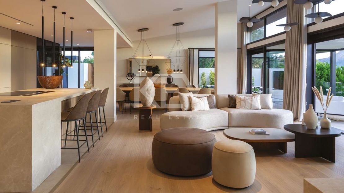 Villa moderna de 7 dormitorios con spa y gimnasio en La Zagaleta, Benahavís