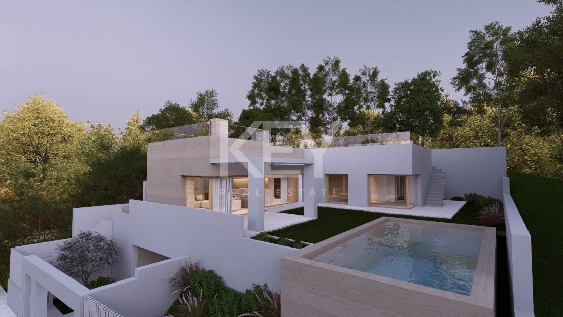Modern turnkey villa project in Valle Romano, Estepona