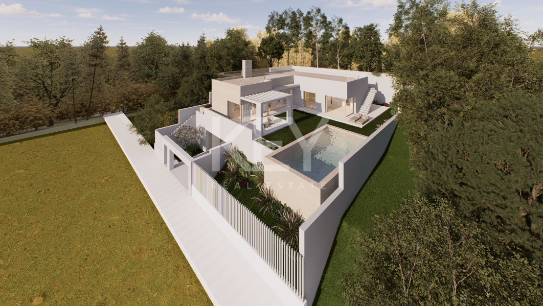Modern turnkey villa project in Valle Romano, Estepona