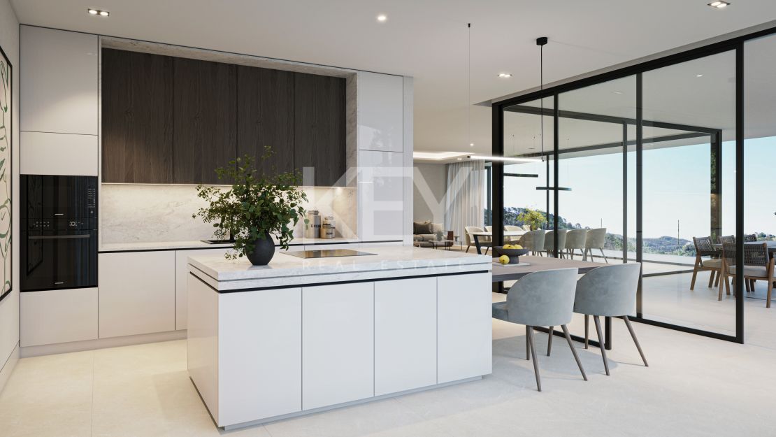 Contemporary villa with panoramic views in Monte Mayor