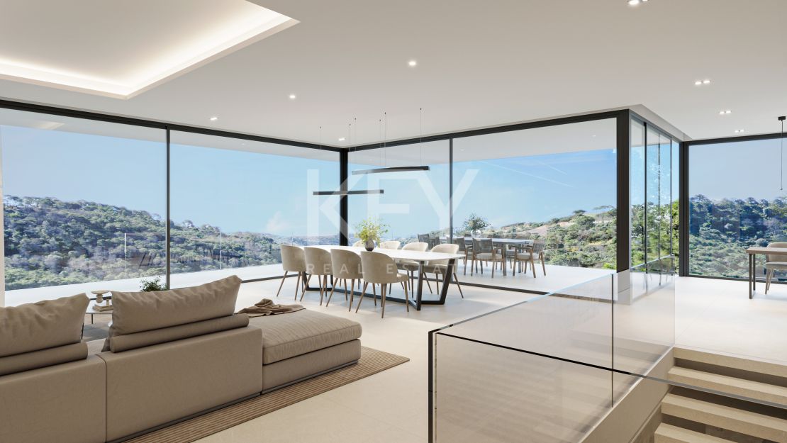 Contemporary villa with panoramic views in Monte Mayor