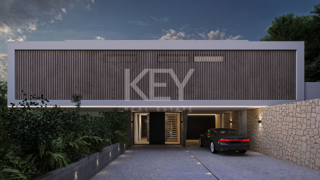 Contemporary villa with panoramic views in Monte Mayor