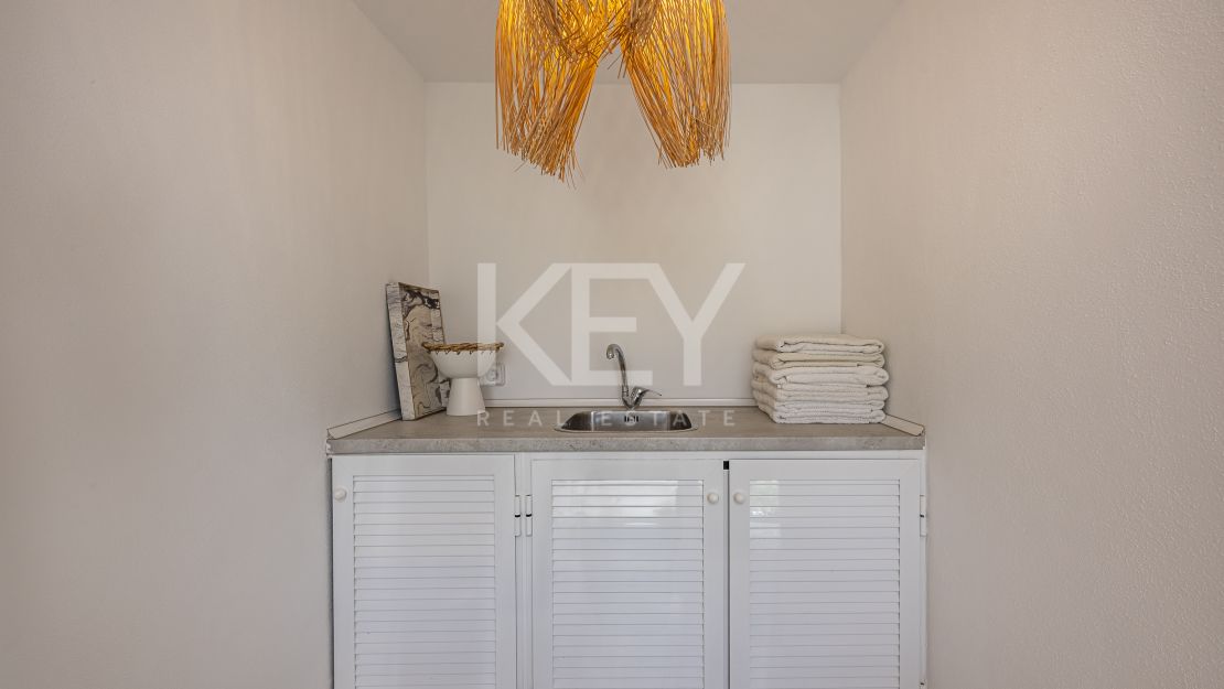 Современная вилла с бохо-шармом в Нуэва Андалусия