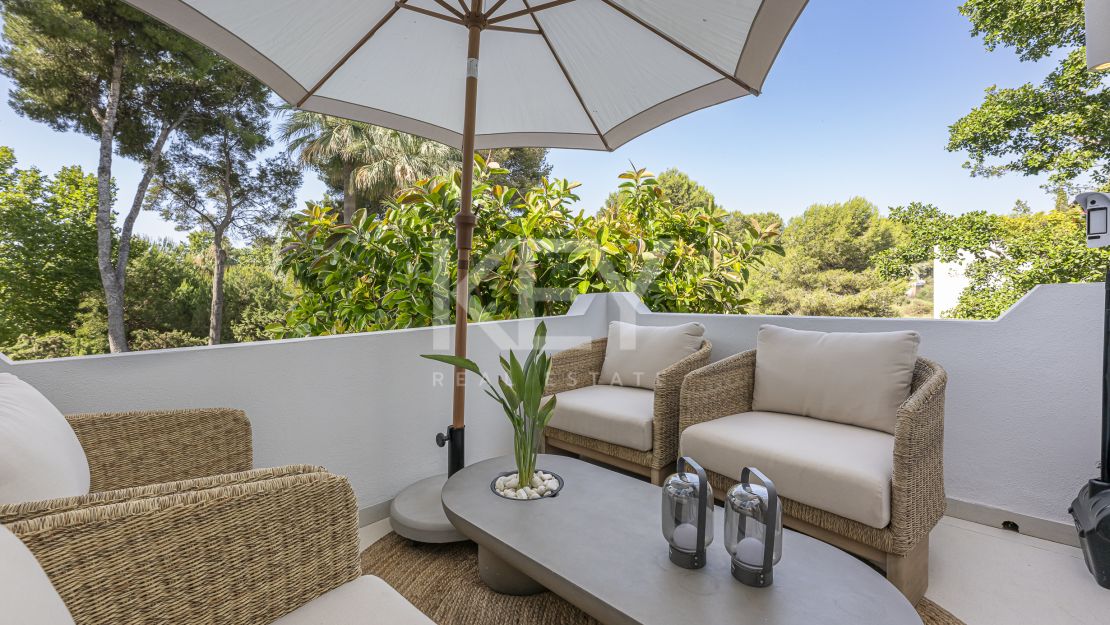 Современная вилла с бохо-шармом в Нуэва Андалусия