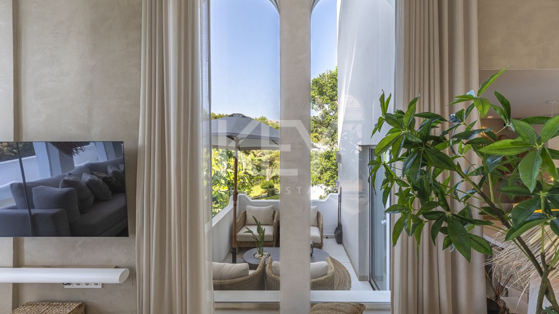 Современная вилла с бохо-шармом в Нуэва Андалусия