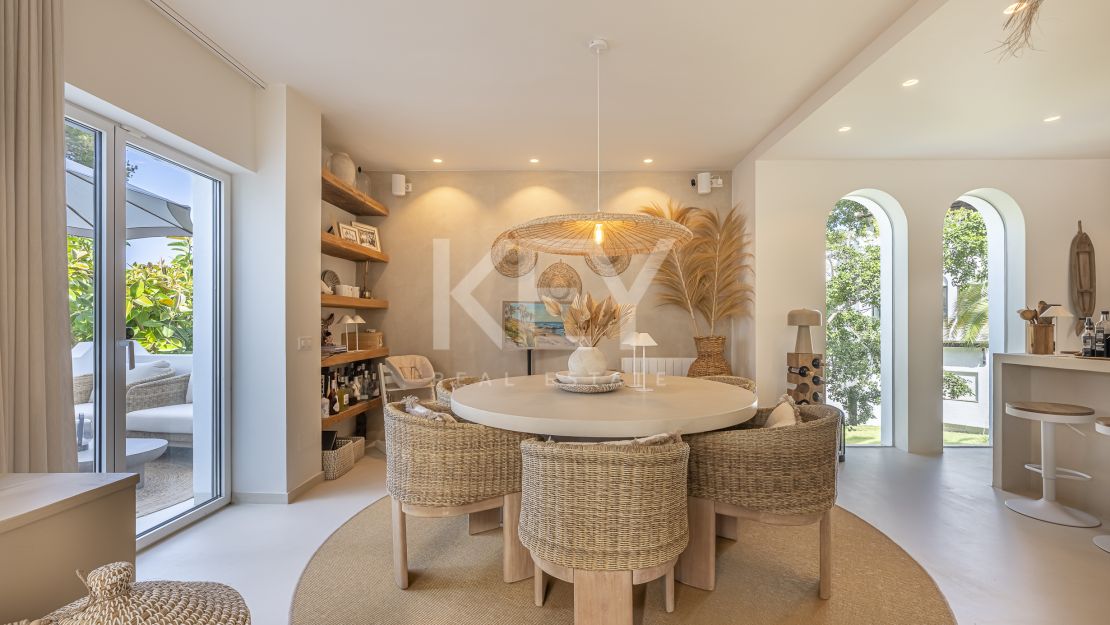 Современная вилла с бохо-шармом в Нуэва Андалусия