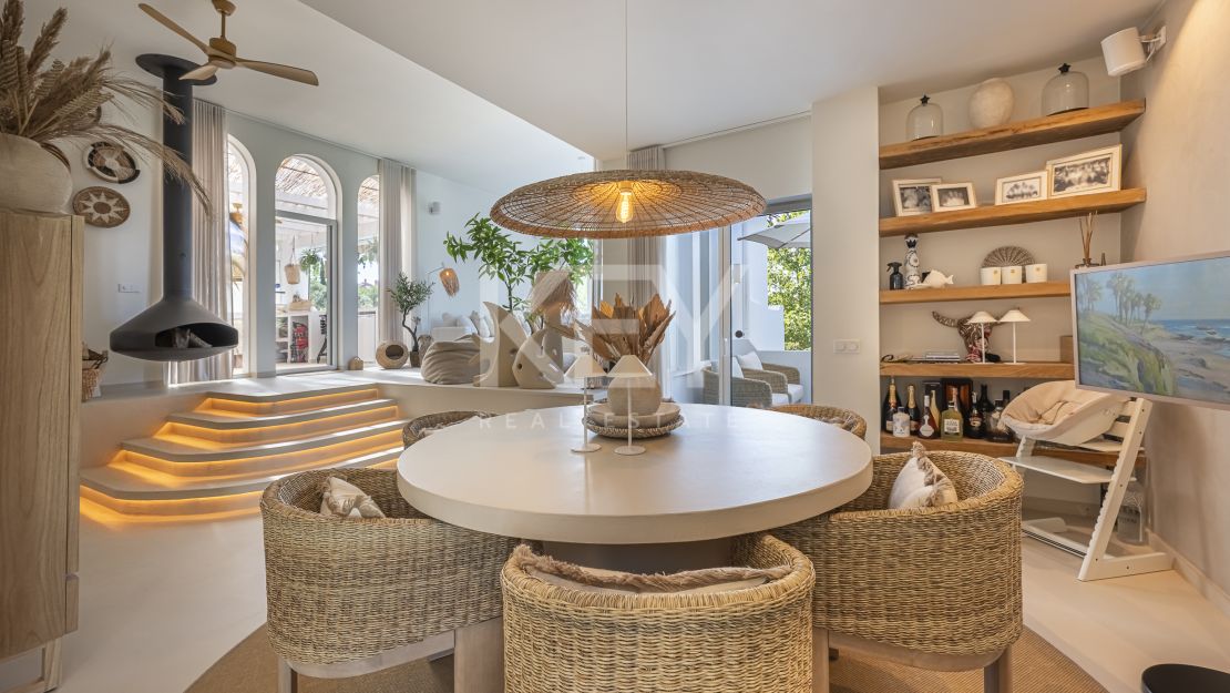 Современная вилла с бохо-шармом в Нуэва Андалусия