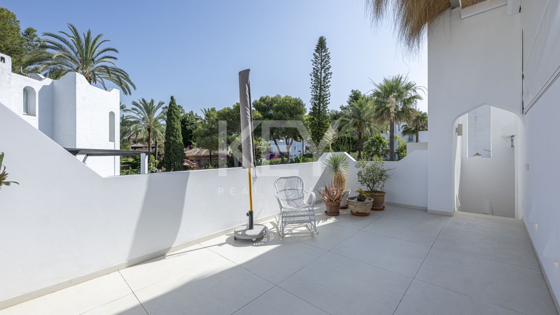 Современная вилла с бохо-шармом в Нуэва Андалусия