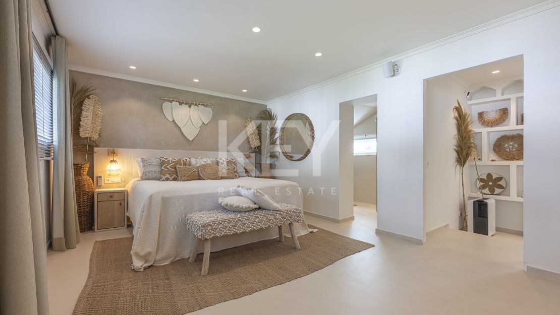 Современная вилла с бохо-шармом в Нуэва Андалусия