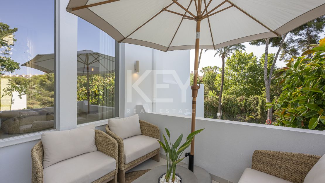 Современная вилла с бохо-шармом в Нуэва Андалусия