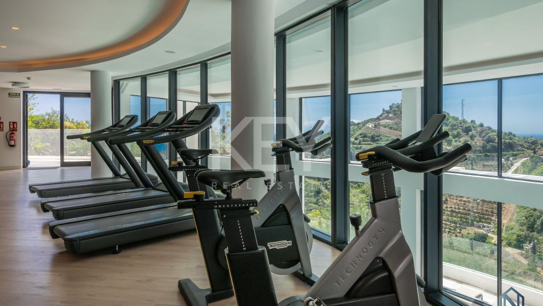 Современный пентхаус с панорамным видом на горы в Palo Alto, Охен