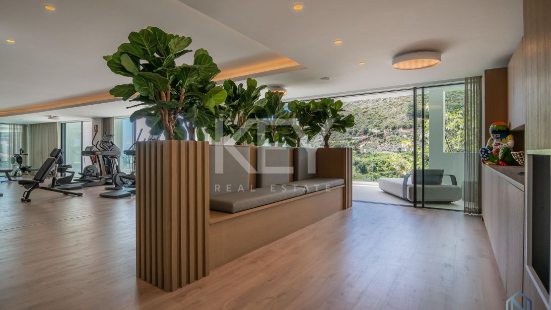 Современный пентхаус с панорамным видом на горы в Palo Alto, Охен