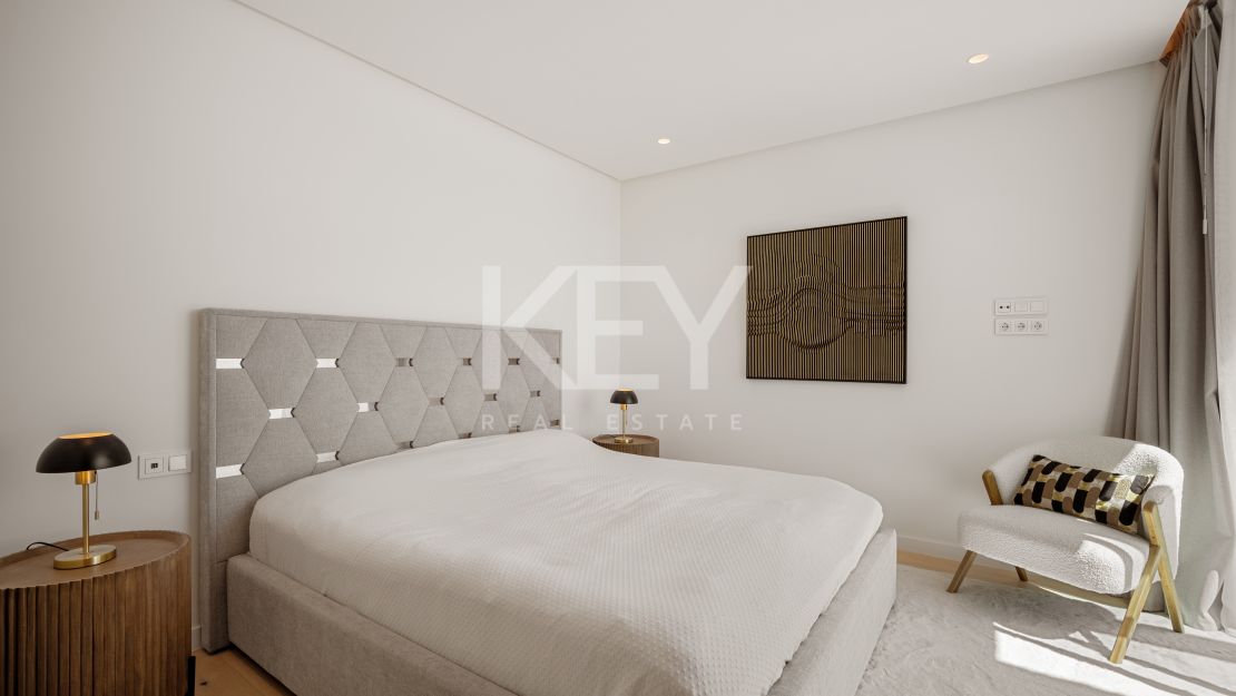 Современный пентхаус с панорамным видом на горы в Palo Alto, Охен