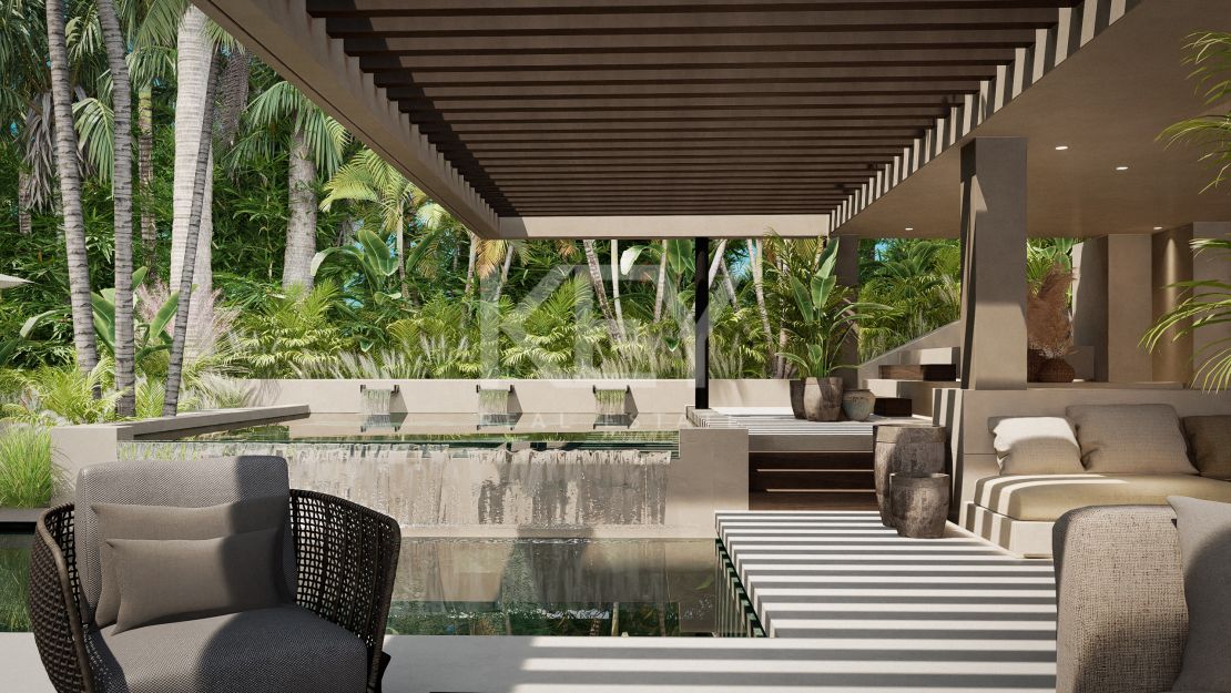 Contemporary elegant villa with fulll privacy in Nueva Andalucia, Marbella