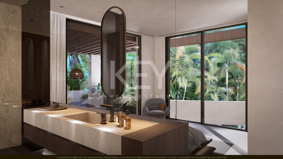 Contemporary elegant villa with fulll privacy in Nueva Andalucia, Marbella