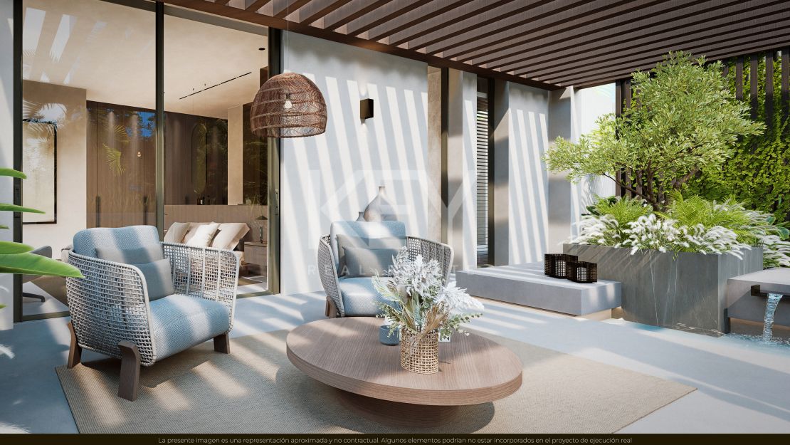 Contemporary elegant villa with fulll privacy in Nueva Andalucia, Marbella