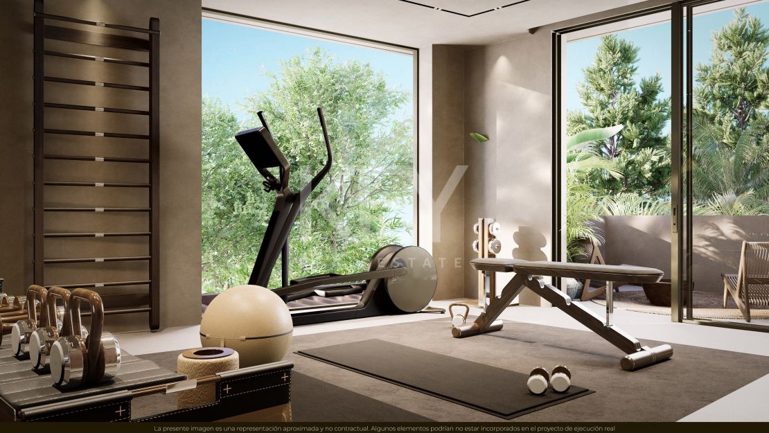 Contemporary elegant villa with fulll privacy in Nueva Andalucia, Marbella