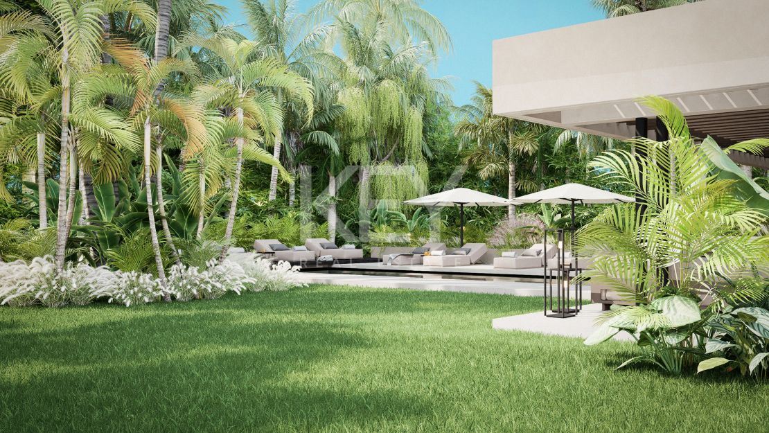 Contemporary elegant villa with fulll privacy in Nueva Andalucia, Marbella