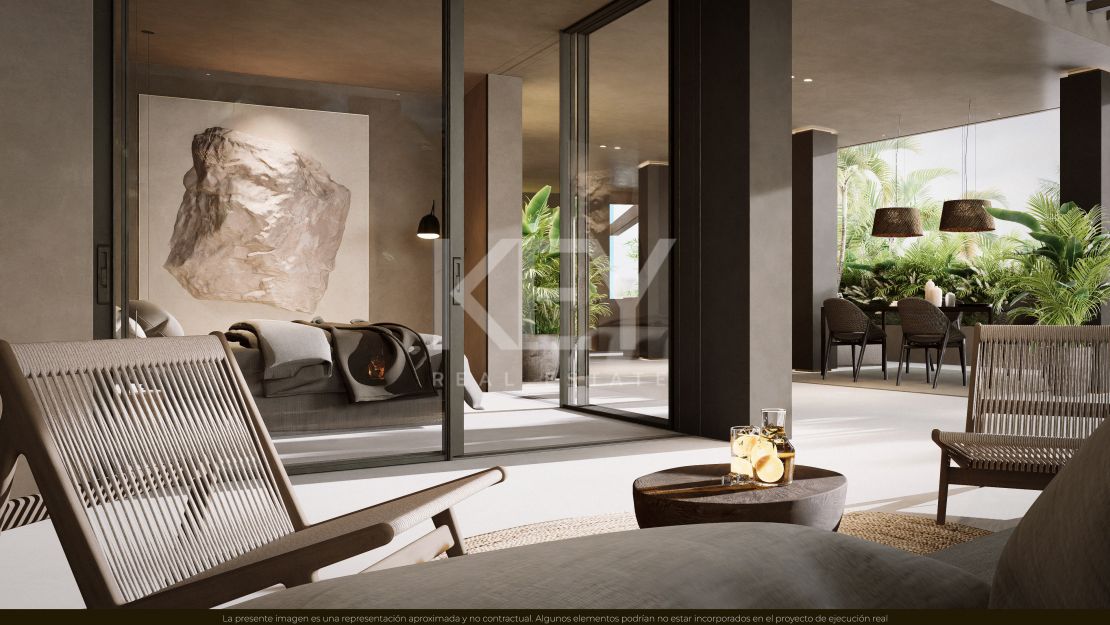 Contemporary elegant villa with fulll privacy in Nueva Andalucia, Marbella