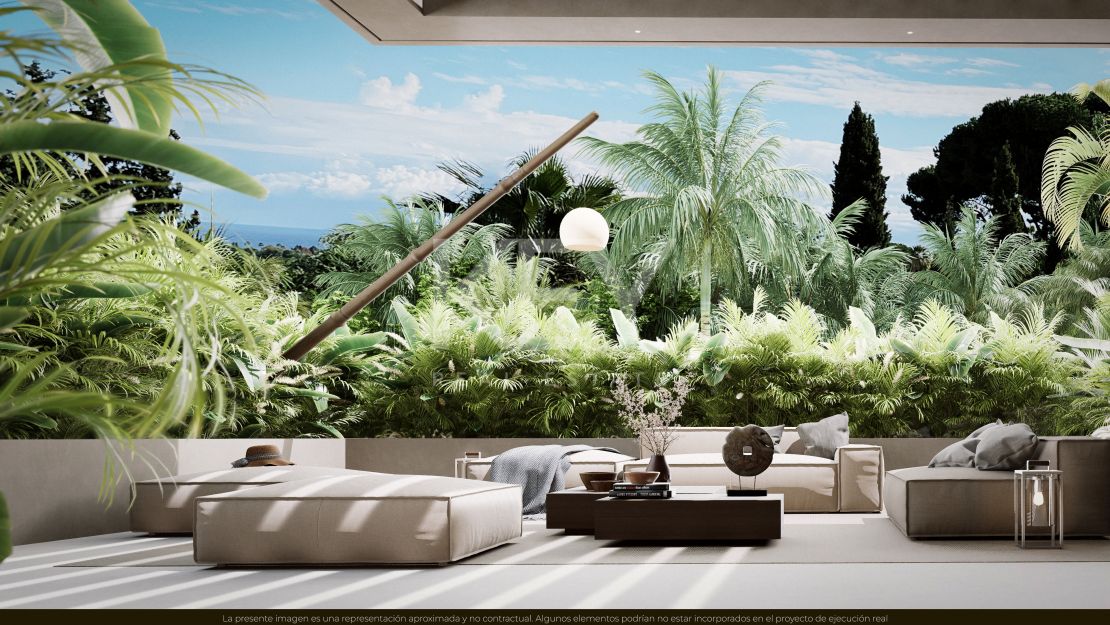 Contemporary elegant villa with fulll privacy in Nueva Andalucia, Marbella