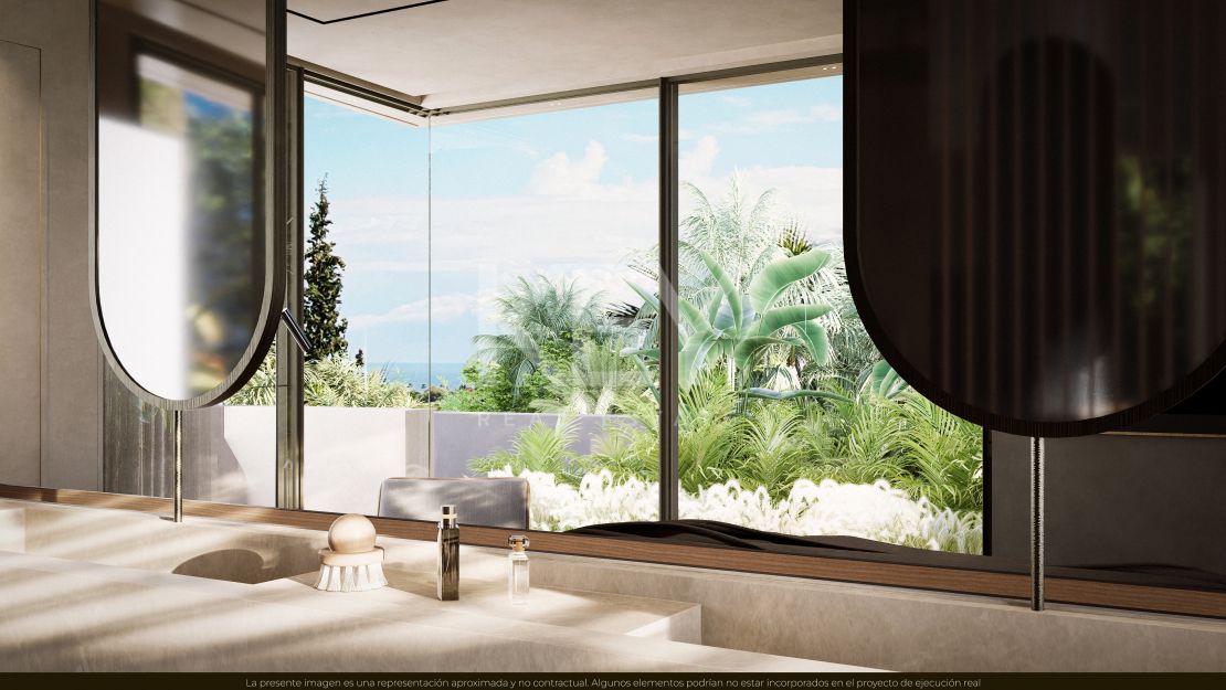 Contemporary elegant villa with fulll privacy in Nueva Andalucia, Marbella