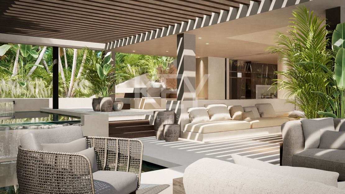 Contemporary elegant villa with fulll privacy in Nueva Andalucia, Marbella